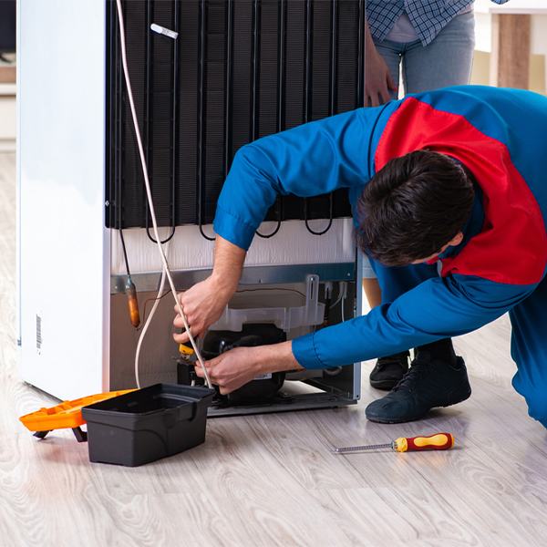 will the repair service cause any damage to my refrigerator in Halfway